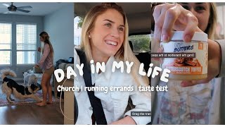 Day in my Life | Church Day, Whole Foods, taste test, & more... (Part 1)