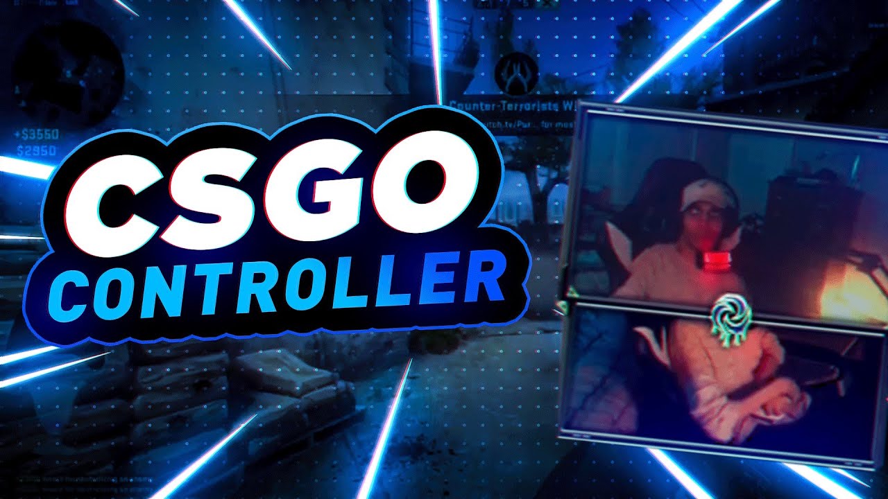 CONTROLLER ON CSGO #2 Knee Slappin (CROSS HANDED press triggers with ...