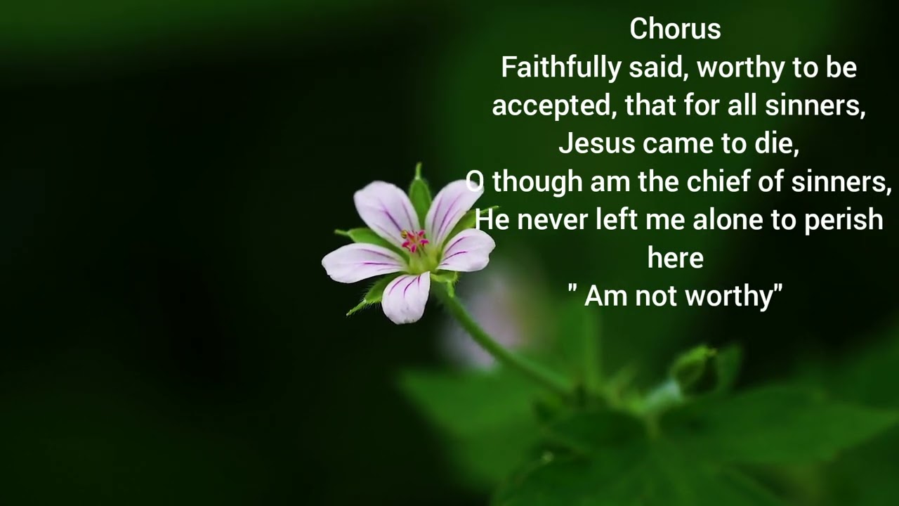 Am not Worthy_ Brian Michael