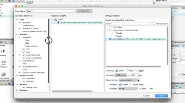 Axure tutorial: adding an icon to the link and making it clickable part 2