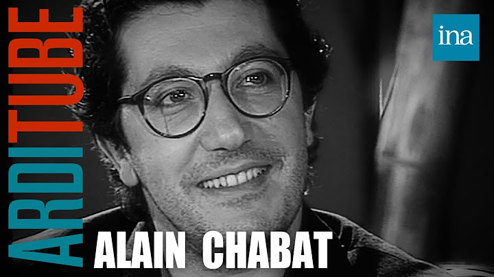 Alain Chabat répond aux "Questions Cons" de Thierry Ardisson | INA Arditube