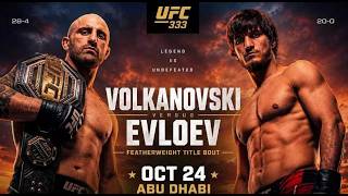 Alexander Volkanovski vs Movsar Evloev 🔥 FULL FIGHT HIGHLIGHTS | UFC 333