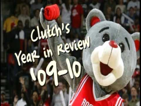 Houston Rockets Clutch the Bear's 2009-2010 Highlights - YouTube