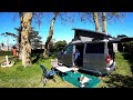 Vanster au camping de st servan