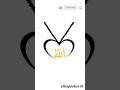 ❤️ Allah in My Heart Easy Drawing #Allah #IslamicArt #Drawing #Calligraphy #Shorts #Art #ViralShorts