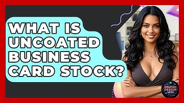 What Is Uncoated Business Card Stock? - Graphic Design Nerd