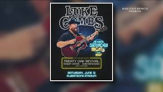 Luke Combs to come to Albertsons Stadium for his 2027 My Kinda Saturday Night Tour