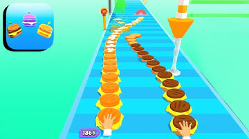 Burger Rusher ​- All Levels Gameplay Android,ios (Levels 5-6)