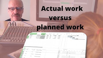 Project Management: Tracking Actual vs. Planned Hours in Microsoft Project