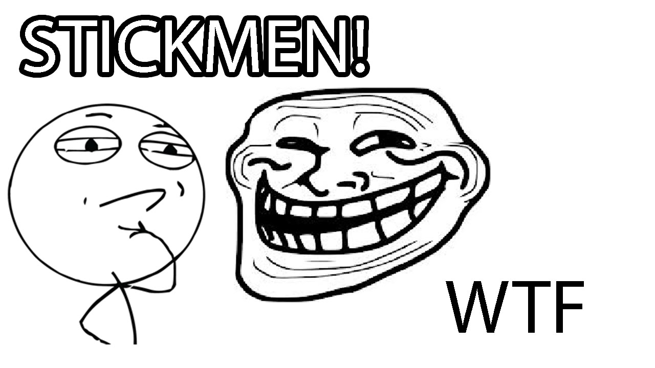 AM AWFUL AT DRAWING | Paint: drawing a stick men