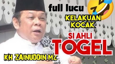 Lucu abis🤣 Ceramah KH ZAINUDDIN MZ _ Kelakuan penjudi dan dukun