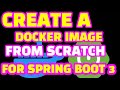 Dockerizing Spring Boot 3 from Zero to Production