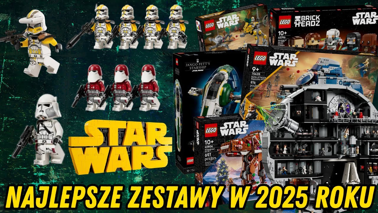 Najlepsze zestawy z lego star wars w 2025 roku