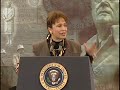 Unveiling of FDR Statue at FDR Memorial (2001)