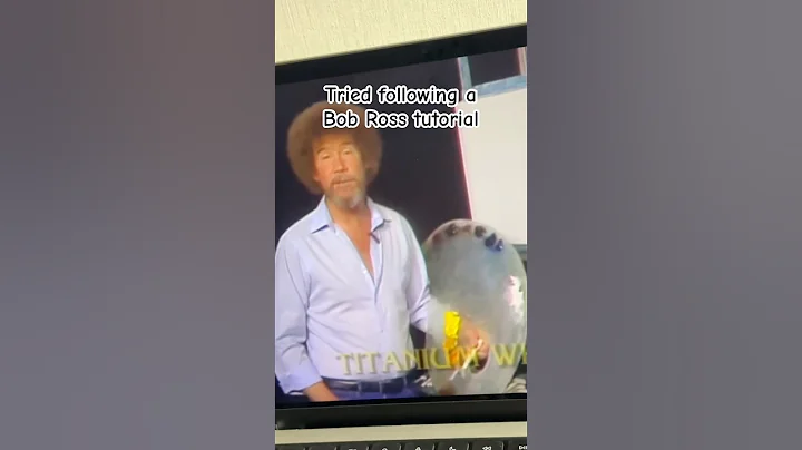 Tried following a Bob Ross tutorial😊 #oilpainting #bobross #art #tutorial thumbnail