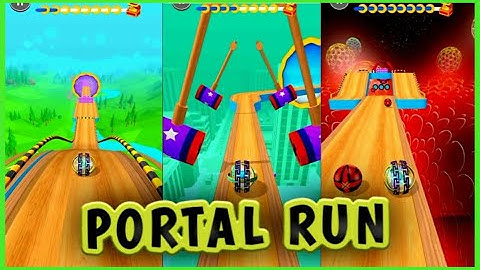 Card shuffle || Portal Run gameplay || Going balls video #gaming #android #goingballs