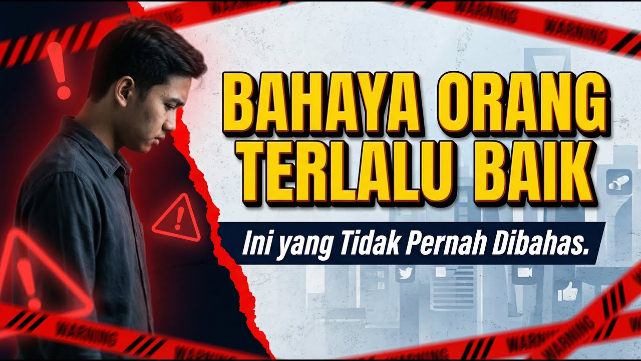 Bahaya Orang yang Terlalu Baik: INI YANG TIDAK PERNAH DIBAHAS!