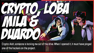 New Apex Legends Story Lore | Loba, Crypto, Mila, & Duardo | Kill Code Interlude 3