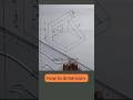 How to dimension- Isometric view 7 #shorts #engineeringdrawing #drawing #3d #entertainment