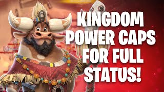 Kingdom Power Caps For Each Season To Determine FULL STATUS November 2024 Call of Dragons