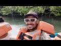 Baratang Limestone Cave🏝️| Jarawa Reserve Route &amp; Mangrove Speedboat Ride | Andaman Day 6