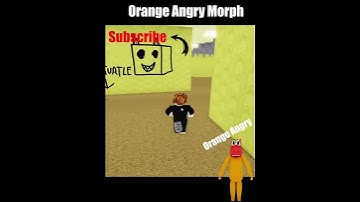 How To Find ORANGE ANGRY MORPH in Find The Backrooms Morphs #roblox #backrooms #shorts