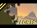 8 players vs 1 ultra hard boss ai  forts  multiplayer gameplay  ep162