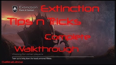 COD Ghosts Extinction Complete Walkthrough/Guide Tips n Tricks 2 Player Co op Ps3/xbox360 1Hr