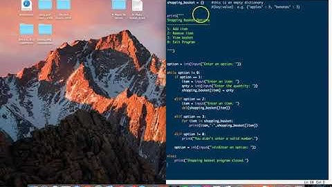les dictionnaire en python