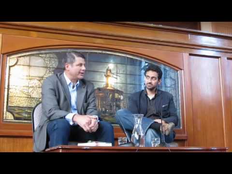 Steve Bracks & Waleed Aly (1/4) at the Williamstow...