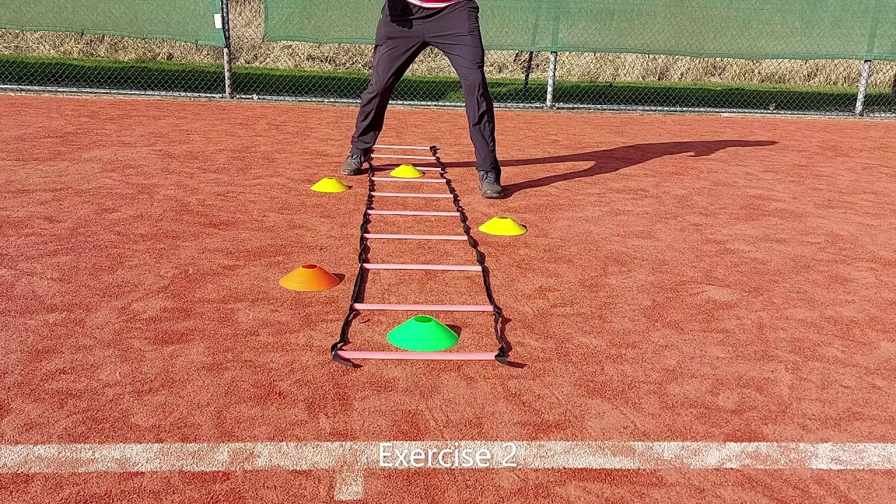Best footwork drills with speedladder for tennis YouTube
