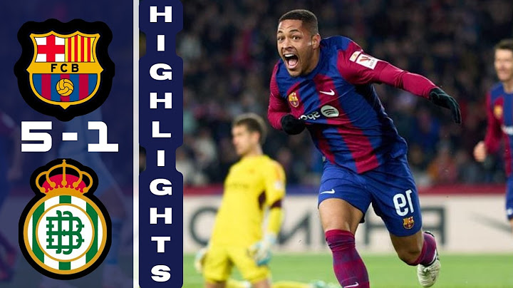 Barcelona vs Real Betis 5-1 Highlights & All Goals | Copa del Rey 2025