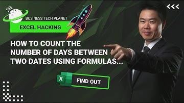 EXCEL HACKING: This date formula lets you count days between two dates