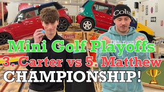 Championship Match 3. Carter Vs 5. Matthew - The Mini F Playoffs It All Comes Down To This