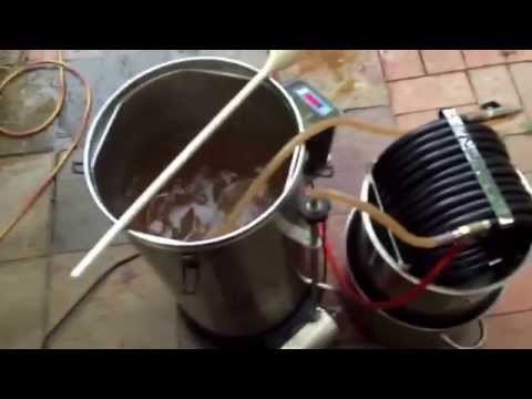 Grainfather with loads of whirlpool hops.