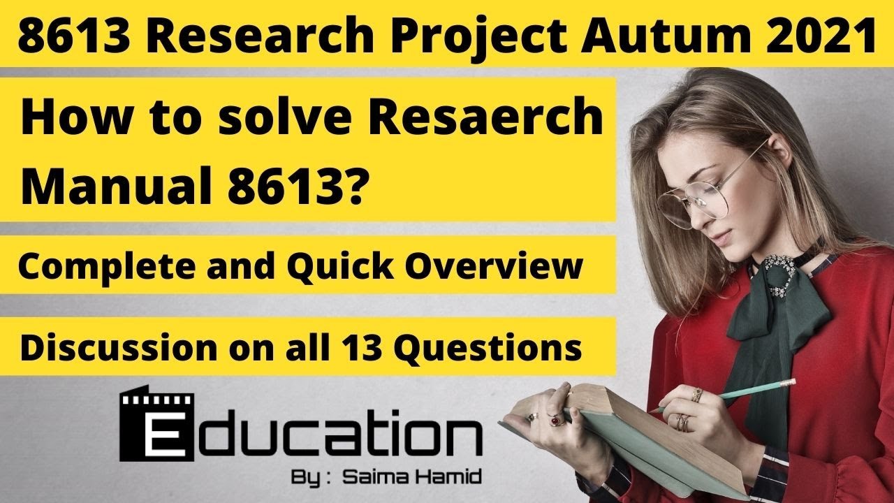 8613 research project pdf solved autumn 2021