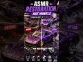 Mini Car Cleaning ✨🚗 Rusty Hot Wheels Restored to Shiny Purple Beauty!💦 Relaxing ASMR Toy Car Rest