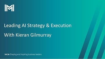 Leading AI Strategy & Execution | Programme Overview