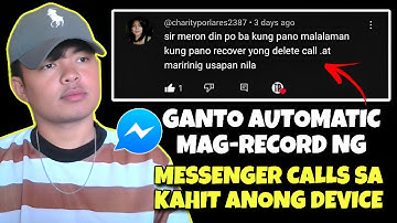 HOW TO RECORD MESSENGER CALLS | Gawin mo na ito huling huli sya dito! 
