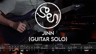 Soen - Jinn | Guitar Solo Cover + Screen Tabs