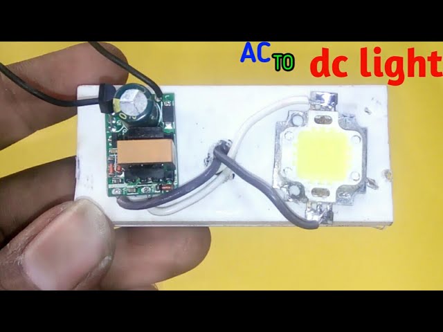 12v led light | Ac to dc Emergency A.C_dc light | 12 v led without components class=