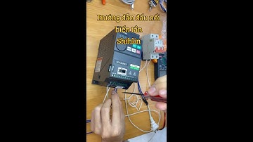 Hướng dẫn sử dụng biến tần Shihlin đơn giản