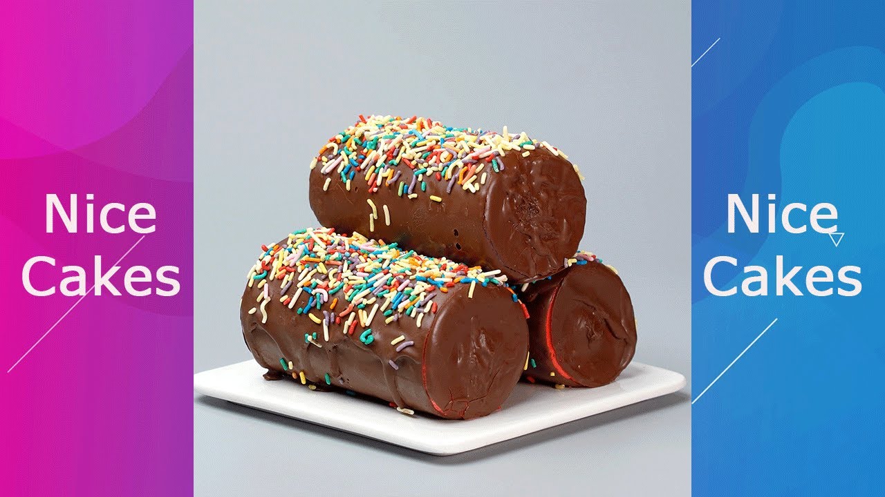 Rainbow Mousse Dipped Chocolate #YUmupcakes