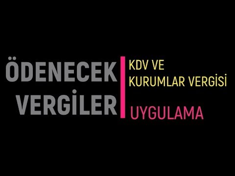 Video: Kurumlar Vergisi Nasıl Hesaplanır