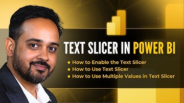 How to Use Multiple Values in New Text Slicer| Power BI Text Slicer Update| How to Enable TextSlicer