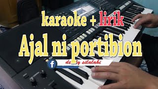 AJAL NI PORTIBION [KARAOKE] LAGU ROHANI BATAK