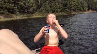 Busters Swallowing Minnow Magic Trick