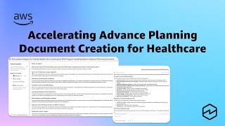Details Accelerating Advanced Planning Documents in Healthcare with Amazon Quick | Quick Industry Use Cases News