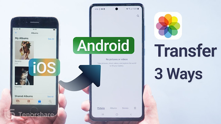 How to transfer pictures from iphone to android phone