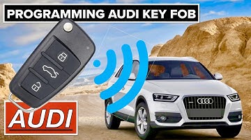 How to programme an Audi VW Key Coding key after replacing the battery